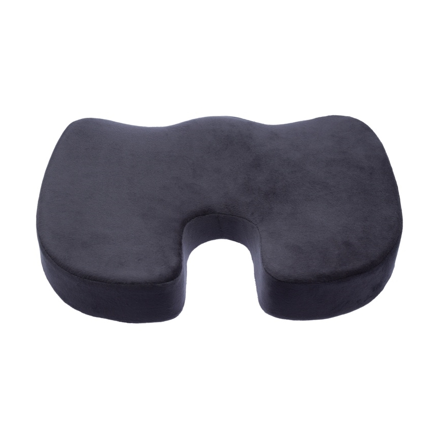 CONNECT IT CI-528 - Coussin de chaise ergonomique noir