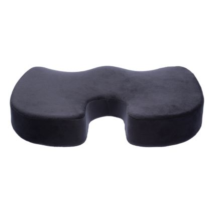 CONNECT IT CI-528 - Coussin de chaise ergonomique noir