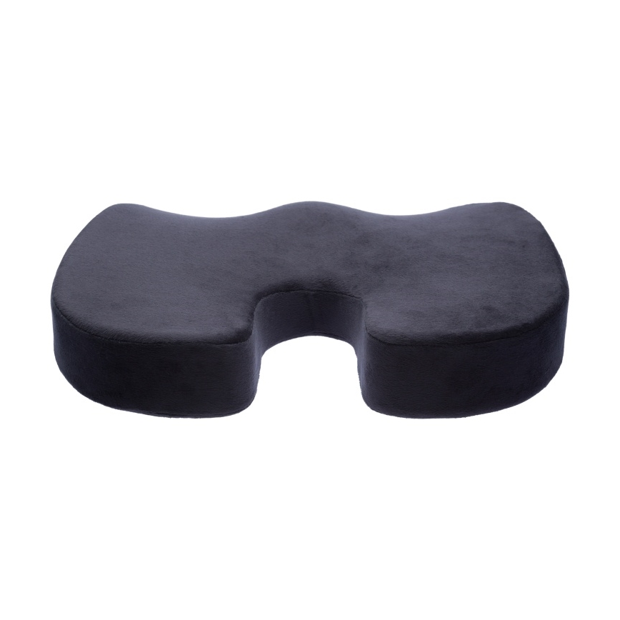 CONNECT IT CI-528 - Coussin de chaise ergonomique noir