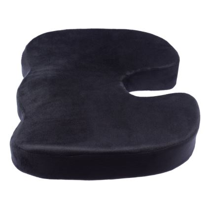CONNECT IT CI-528 - Coussin de chaise ergonomique noir