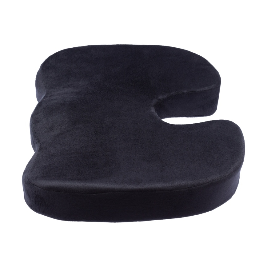 CONNECT IT CI-528 - Coussin de chaise ergonomique noir