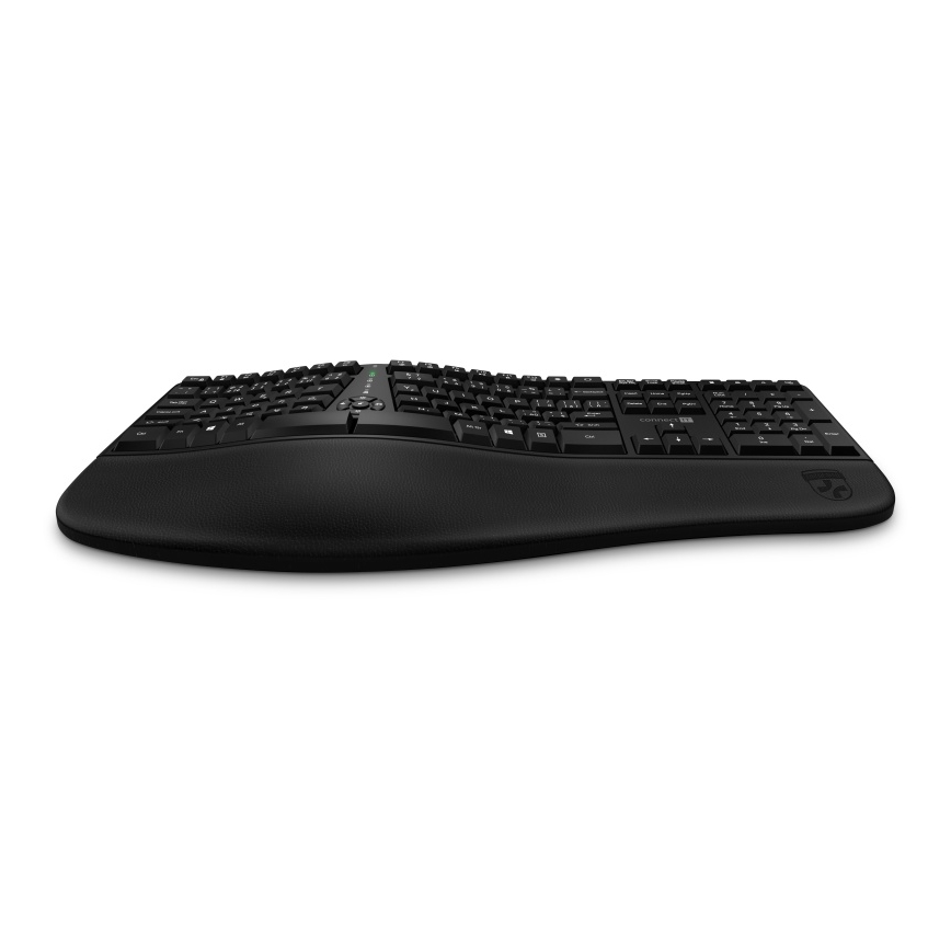 CONNECT IT CKB-2800-CS - Clavier sans fil ergonomique avec localisation CZ/SK noir