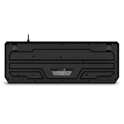 CONNECT IT CKB-3530-DD- Clavier gaming filaire LED RGB avec localisation CZ/SK noir