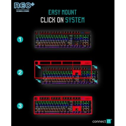 CONNECT IT CKB-3591-CS - Clavier gaming filaire LED RGB avec localisation CZ/SK noir + rouge cadre