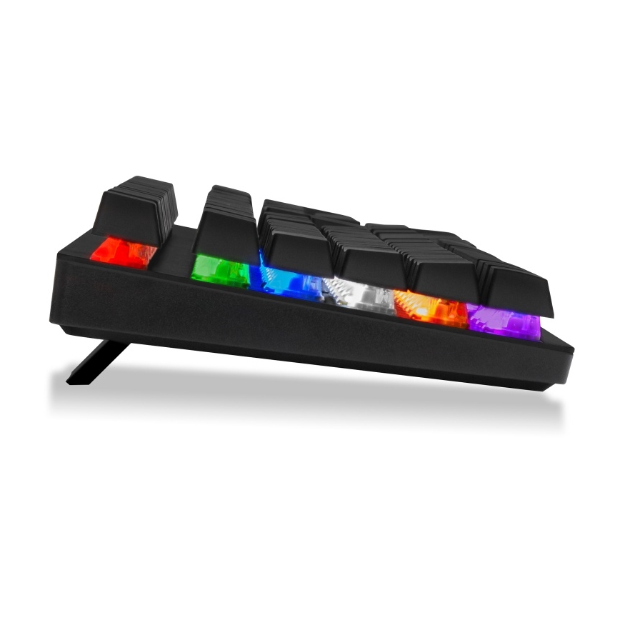CONNECT IT CKB-3591-CS - Clavier gaming filaire LED RGB avec localisation CZ/SK noir + rouge cadre