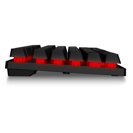 CONNECT IT CKM-3200-CS - Clavier de jeu filaire LED RGB et souris de jeu 1200/1800/2400/3600 DPI avec localisation CZ/SK noir