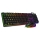 CONNECT IT CKM-3200-CS - Clavier gaming filaire et gaming souris LED RGB 1200/1800/2400/3600 DPI avec localisation CZ/SK noir
