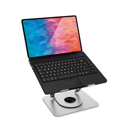 CONNECT IT CMF-2100-SL - Support pivotant pour ordinateur portable argent