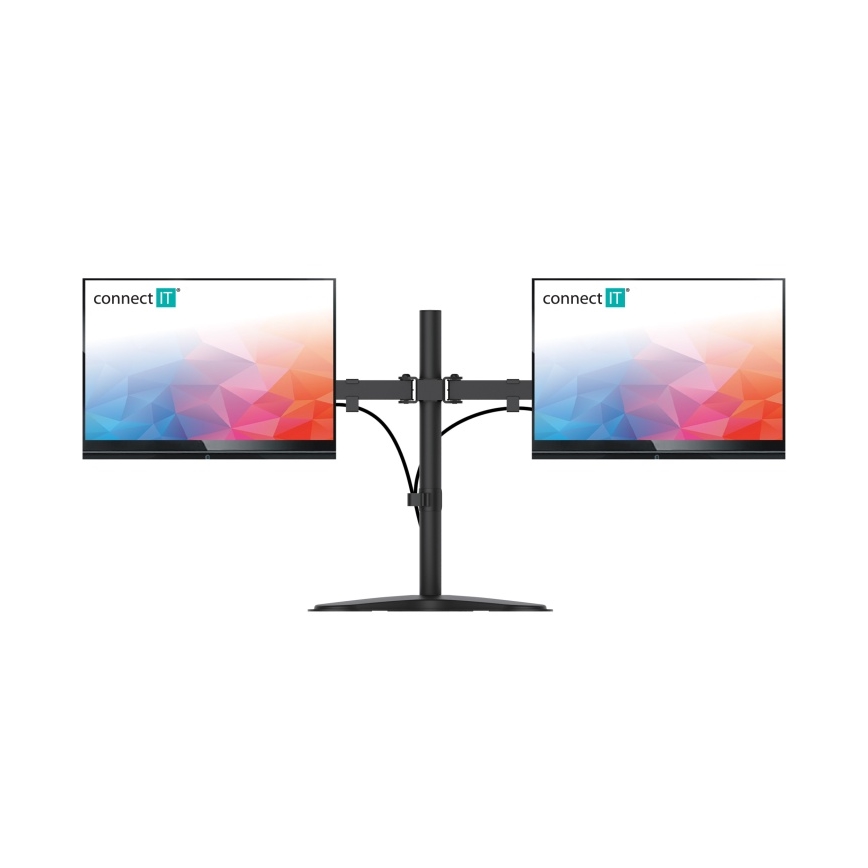 CONNECT IT CMF-3204-BK - Support universel pour 2 écrans 13-32” noir