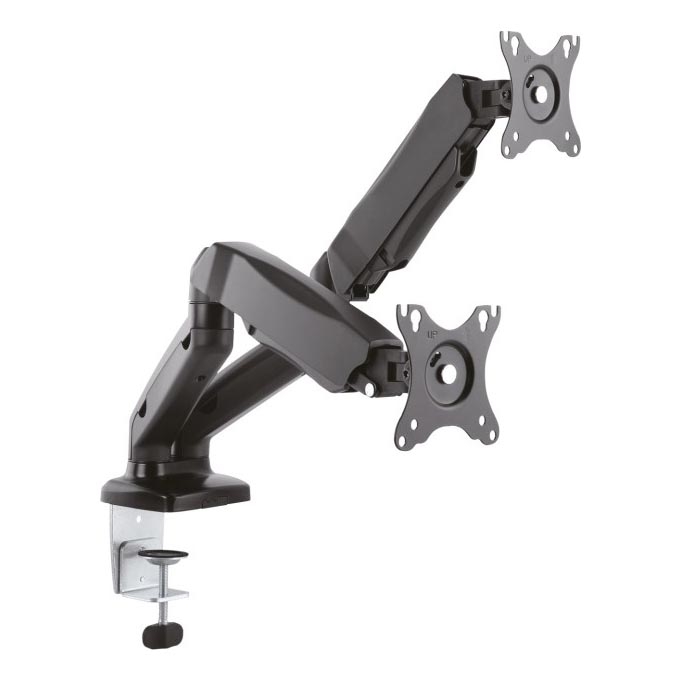 CONNECT IT CMF-3207-BK - Support universel pour 2 écrans 13-27” noir