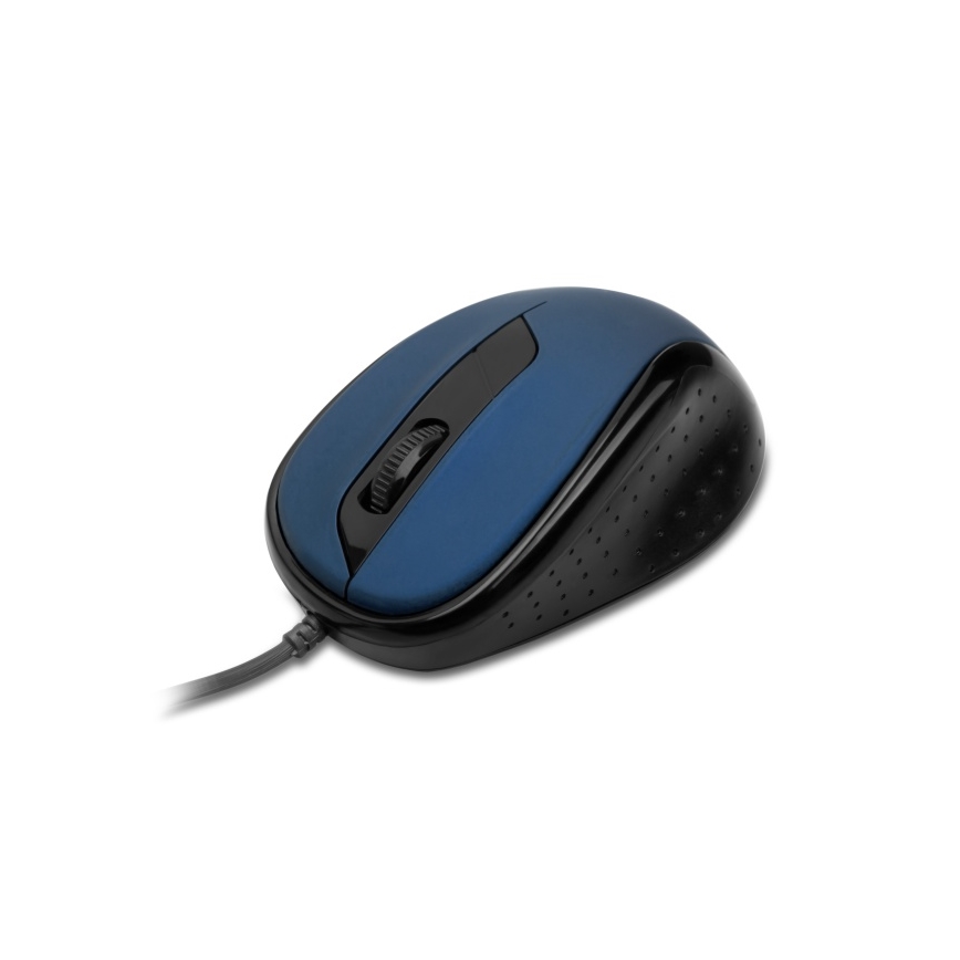 CONNECT IT CMO-1200-BL - Souris filaire 1000 DPI noir/bleu