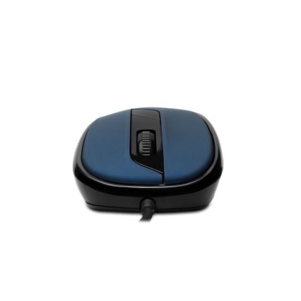 CONNECT IT CMO-1200-BL - Souris filaire 1000 DPI noir/bleu