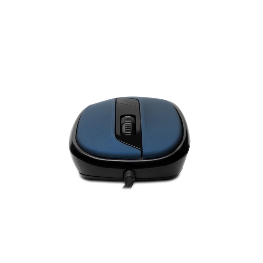 CONNECT IT CMO-1200-BL - Souris filaire 1000 DPI noir/bleu