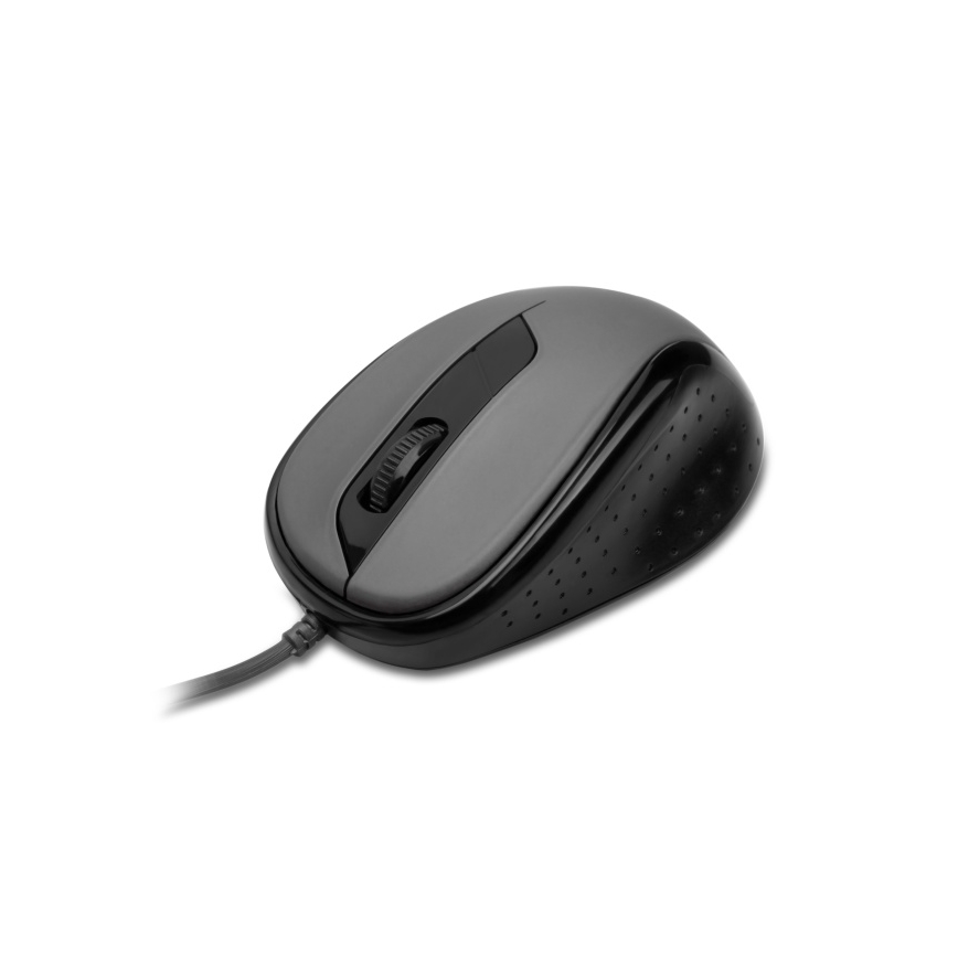 CONNECT IT CMO-1200-GY - Souris filaire 1000 DPI noir/gris