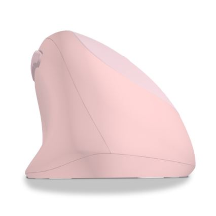 CONNECT IT CMO-2600-PK - Souris sans fil ergonomique 800/1200/1600 DPI, 1 pile AA, rose