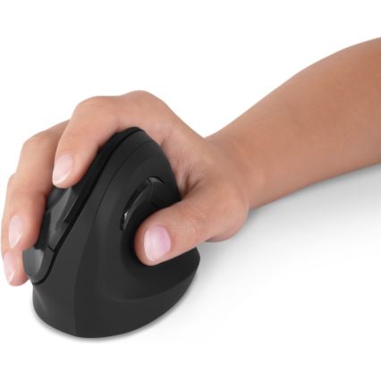 CONNECT IT CMO-2700-BK - Souris sans fil ergonomique 800/1200/1600 DPI 1xAA noir