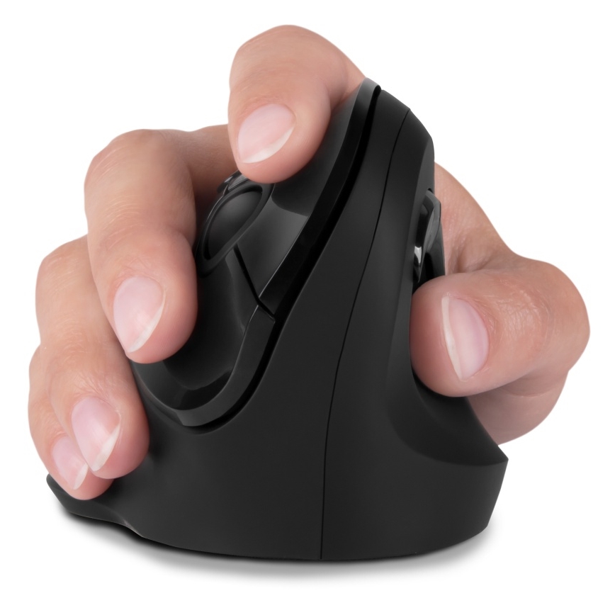 CONNECT IT CMO-2700-BK - Souris sans fil ergonomique 800/1200/1600 DPI 1xAA noir