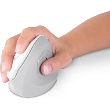 CONNECT IT CMO-2700-WH - Souris sans fil ergonomique 800/1200/1600 DPI 1xAA blanc
