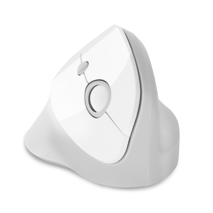 CONNECT IT CMO-2700-WH - Souris sans fil ergonomique 800/1200/1600 DPI 1xAA blanc
