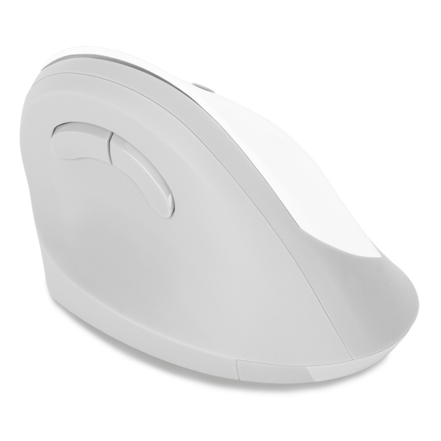 CONNECT IT CMO-2700-WH - Souris sans fil ergonomique 800/1200/1600 DPI 1xAA blanc