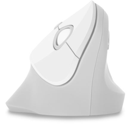 CONNECT IT CMO-2700-WH - Souris sans fil ergonomique 800/1200/1600 DPI 1xAA blanc