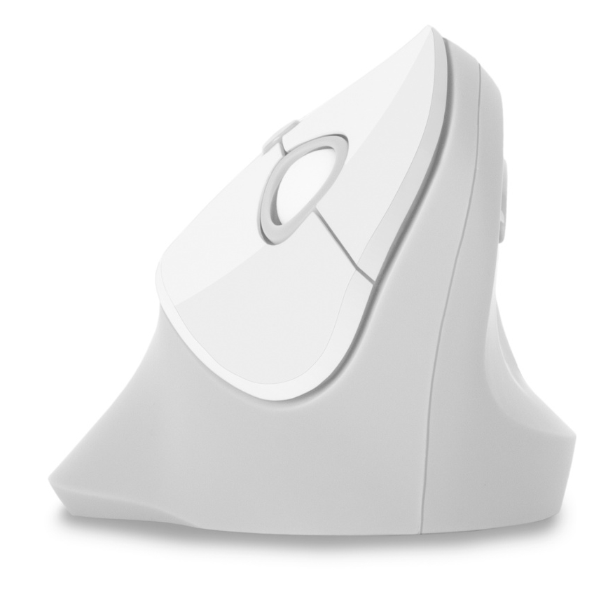 CONNECT IT CMO-2700-WH - Souris sans fil ergonomique 800/1200/1600 DPI 1xAA blanc