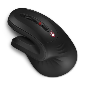 CONNECT IT CMO-2900-BK - Souris sans fil ergonomique 800/1200/1600 DPI 1xAA noir