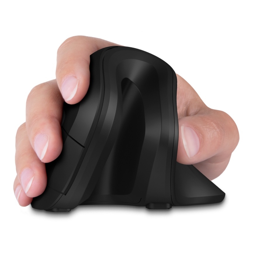 CONNECT IT CMO-2900-BK - Souris sans fil ergonomique 800/1200/1600 DPI 1xAA noir