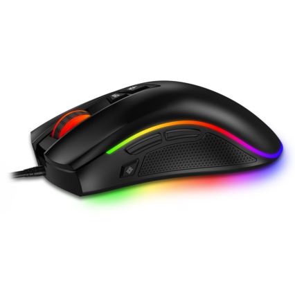 CONNECT IT CMO-3591-BK - Souris de jeu filaire LED RGB 500-7200 DPI noir