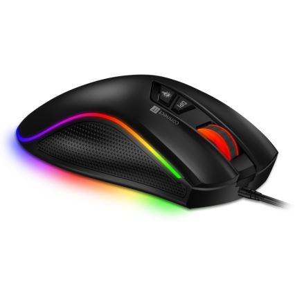 CONNECT IT CMO-3591-BK - Souris de jeu filaire LED RGB 500-7200 DPI noir