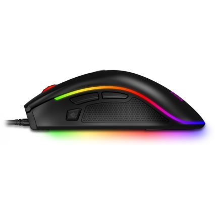 CONNECT IT CMO-3591-BK - Souris de jeu filaire LED RGB 500-7200 DPI noir