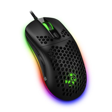 CONNECT IT CMO-5511-BK - Souris de jeu filaire LED RGB 200-12800 DPI noir