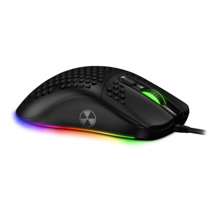 CONNECT IT CMO-5511-BK - Souris de jeu filaire LED RGB 200-12800 DPI noir