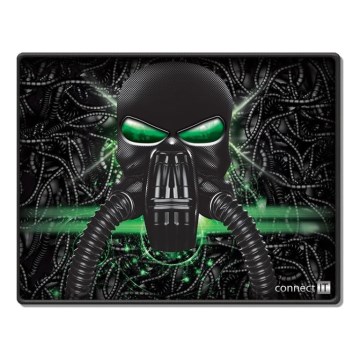 CONNECT IT CMP-1100-SM - Tapis de souris 32x24,5 cm noir/vert