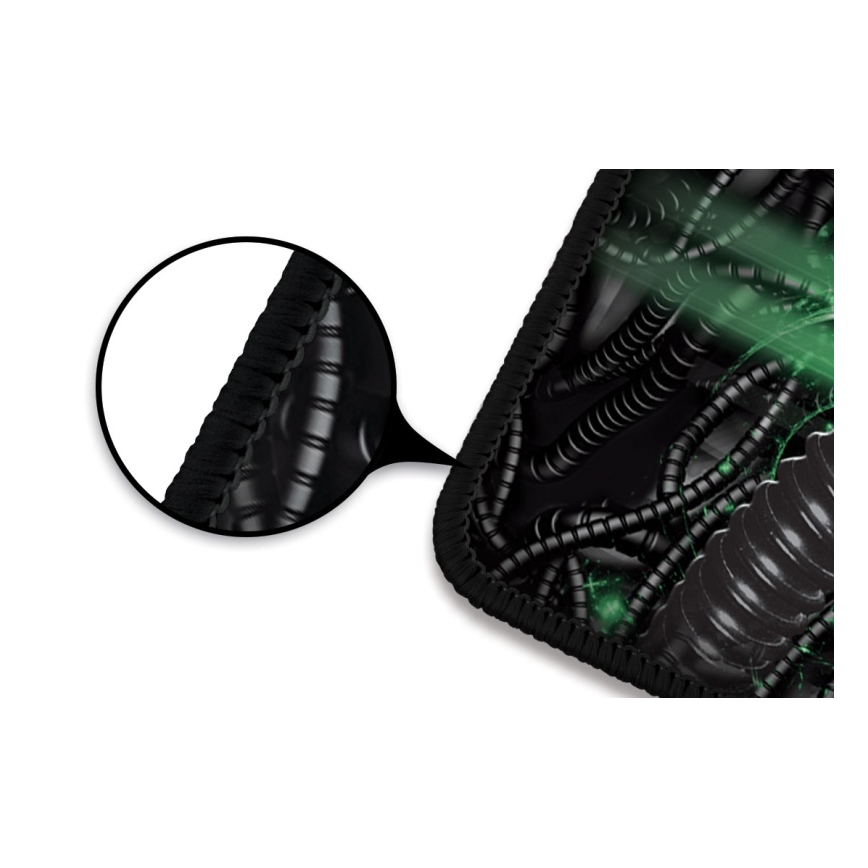 CONNECT IT CMP-1100-SM - Tapis de souris 32x24,5 cm noir/vert