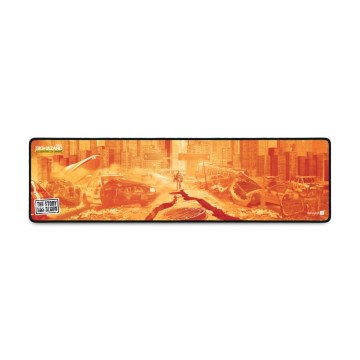 CONNECT IT CMP-1140-LG - Tapis de clavier et souris 88,6x24,5 cm orange