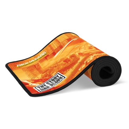 CONNECT IT CMP-1140-LG - Tapis de clavier et souris 88,6x24,5 cm orange