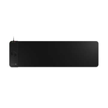 CONNECT IT CMP-2500-LG - Tapis de clavier et souris avec Qi charge sans fil 80x30 cm noir