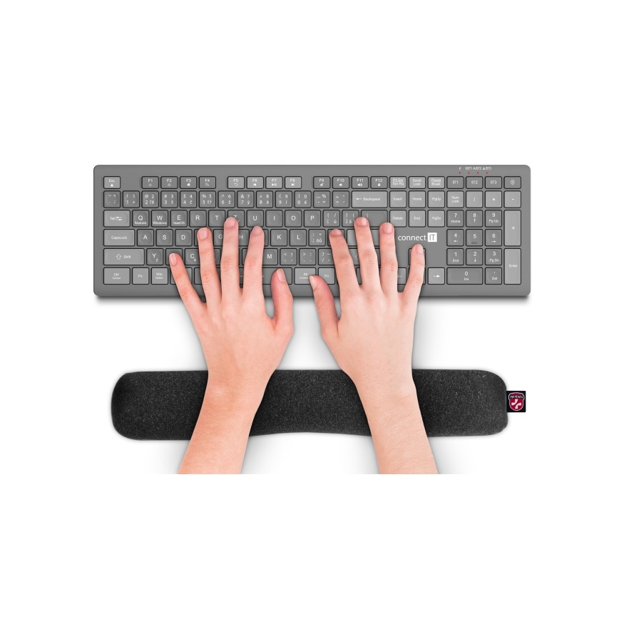 CONNECT IT CMP-4020-BK - Repose-poignets avec remplissage à boule