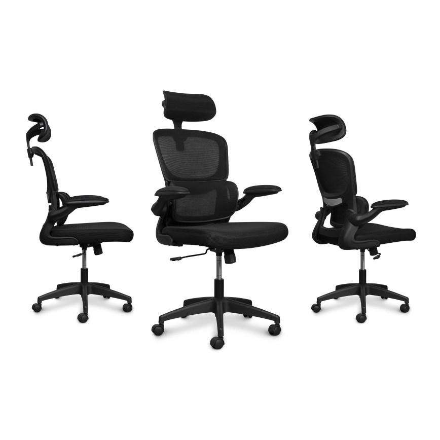 CONNECT IT COC-2500-BK - Chaise de bureau ForHealth DeltaPro noire