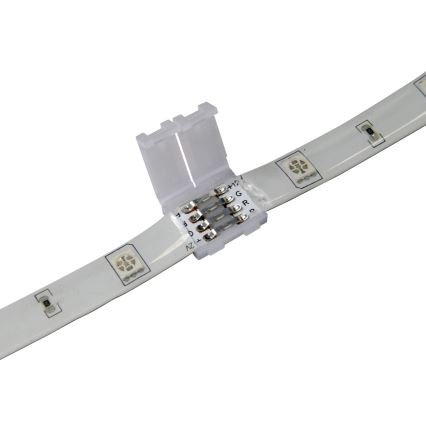Connecteur 4 broches 10 mm pour rubans LED RGB