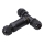 Connecteur étanche IP68 noir