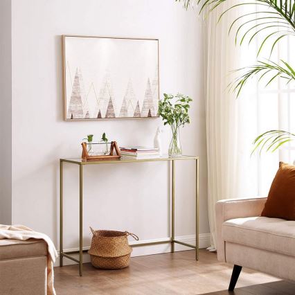Console CIREL dorée