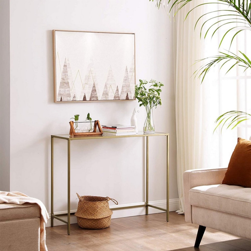 Console CIREL dorée