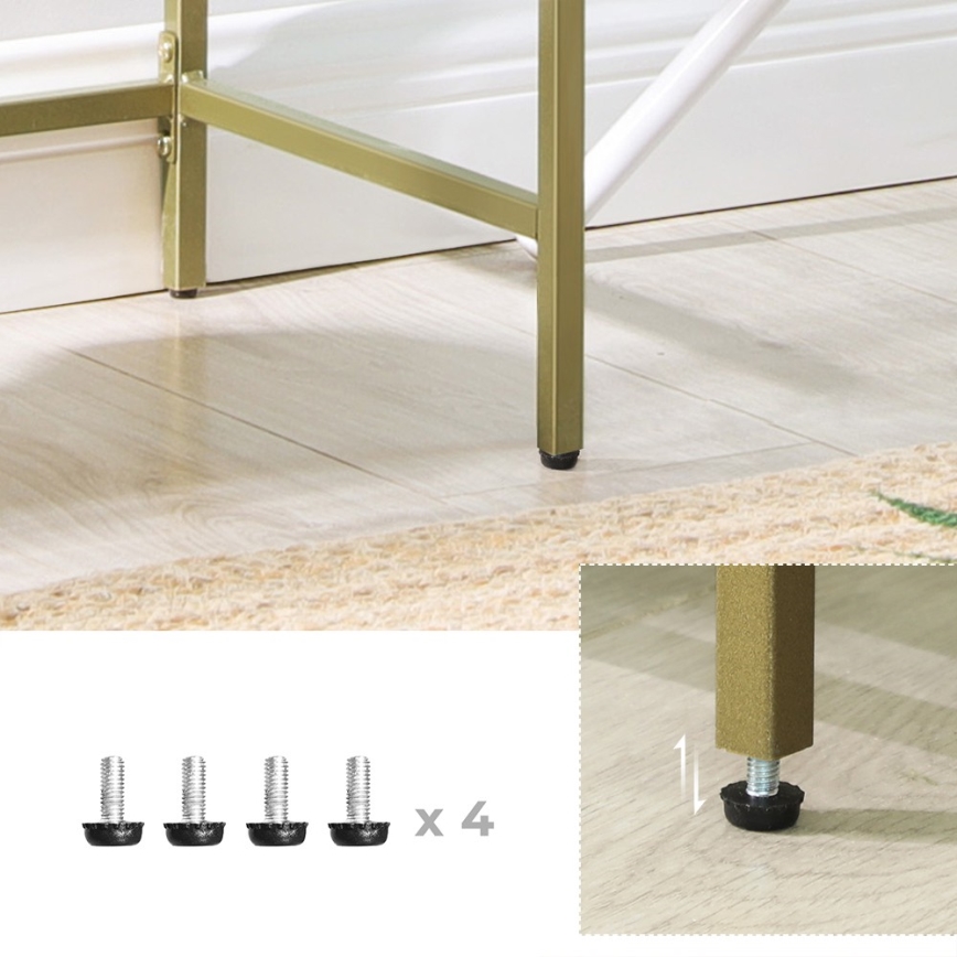 Console CIREL dorée