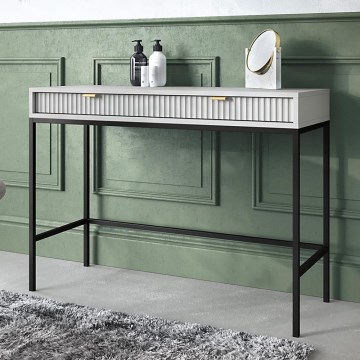 Console NOVA 77x104 cm gris/noir