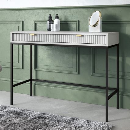 Console NOVA 77x104 cm gris/noir