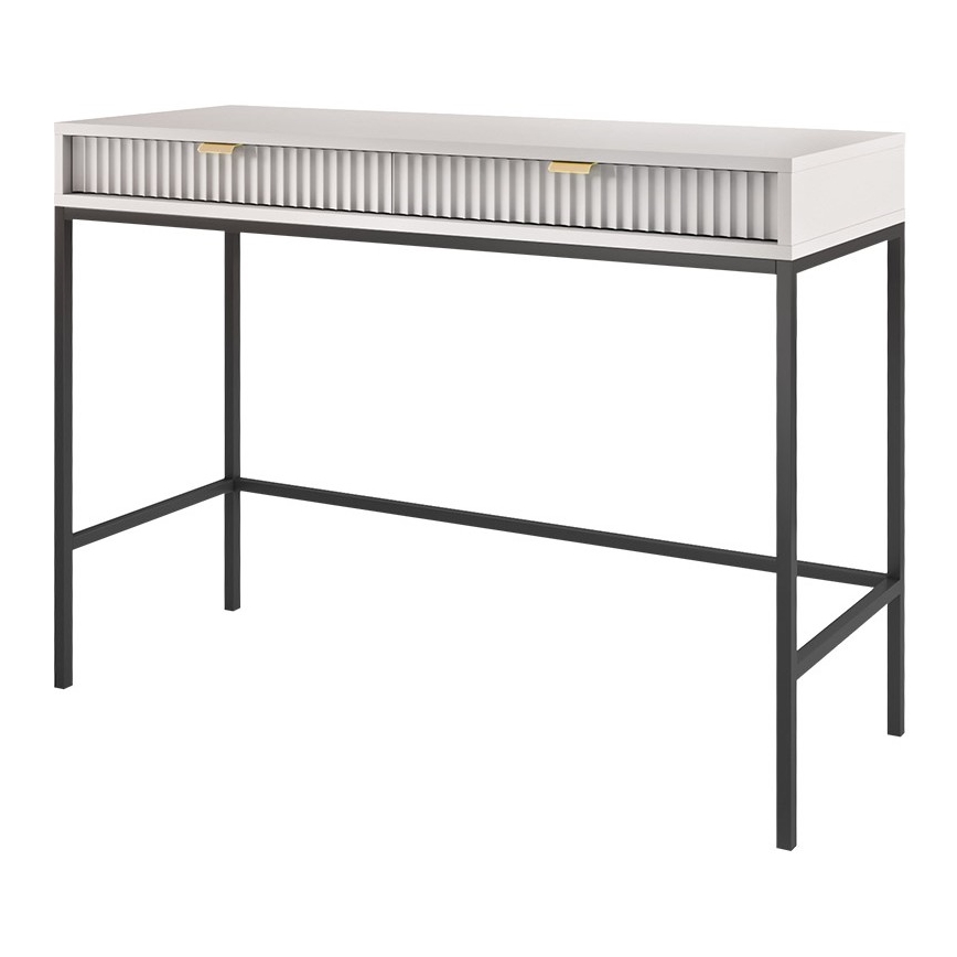 Console NOVA 77x104 cm gris/noir