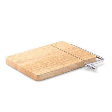 Continenta C3028 - Planche à découper le fromage de cuisine 24x17,5 cm figuier caoutchouc