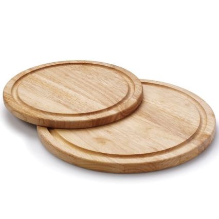 Continenta C30606 - Assiette à steak 30x1,8 cm figuier caoutchouc